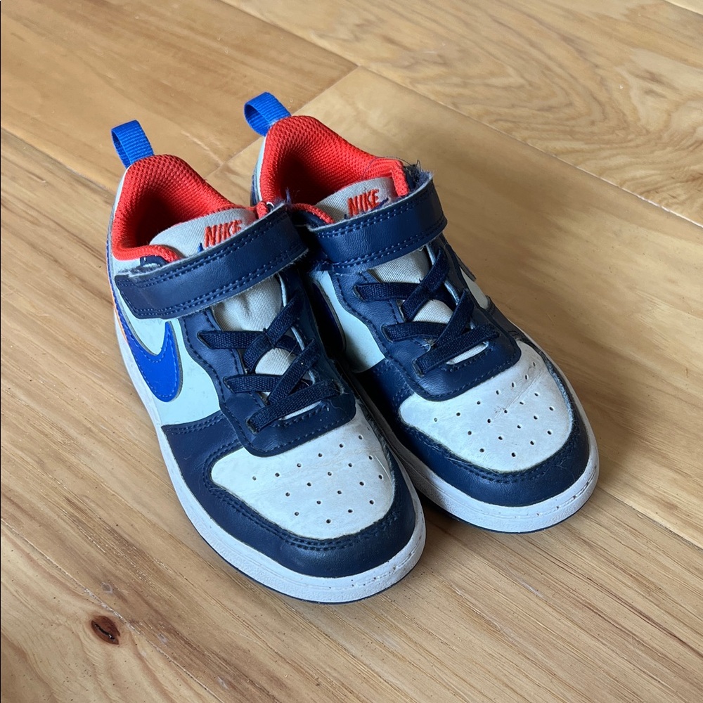 Nike Kids' Navy and Red Sneakers
